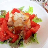 玉ねぎヨーグルト★チキンとトマトのサラダ